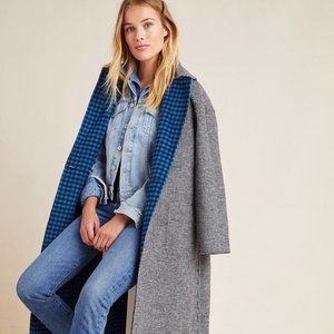 Scotch & Soda - Women Reversible Wool Coat